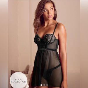 Fantazia Adore me Babydoll with panty set